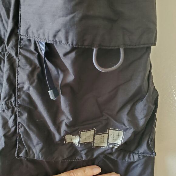 Vintage Y2K Foursquare Snowboard Pants Men’s Size 32 Medium Techfour 5000 Black - Picture 4 of 14